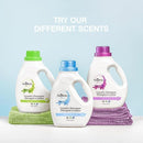 AspenClean Natural Laundry Detergent Unscented - 100% Natural, Organic, HE Liquid Laundry Detergent- Vegan, Non-Bio, Cruelty-Free, Biodegradable - Safe for Babies, Pets & Kids - EWG Certified (2 pack) by TinyTreasures Baby Boutique