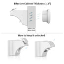 Child Safety Magnetic Cabinet Locks(20 Locks + 3 Keys), Baby Proof, No Tools Or Screws Needed - Norjews by TinyTreasures Baby Boutique
