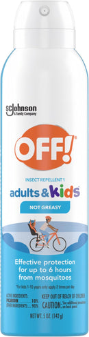 OFF! Insect Repellent Aerosol for Adults & Kids, Fragrance-Free Bug Spray for Everyday Protection from Mosquitoes and Ticks, 5 oz by TinyTreasures Baby Boutique