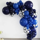 130pcs Navy Blue Balloons Different Sizes 18" 12" 10" 5" Dark Blue Balloons for Birthday Graduation Baby Shower Anniversary New Year Party Holiday Decorations by CozyNest Decor