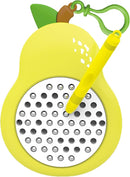 1PCS Pear Magnetic Drawing Board for Kids & Toddlers with Beads and Magnet Stylus Pen - Magnetic Travel Toy for Airplane & Car Ride Activities for Kids by TinyTreasures Baby Boutique