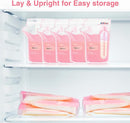 Breastmilk Storage Bags(180 Count)，8oz Milk Storage Bags for Breastfeeding，BPA Free with Easy Pour Spout, Self Standing, for Refrigeration and Freezing by TinyTreasures Baby Boutique
