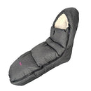 Funlife Anti-Kick Waterproof High Performance Winter Stroller Footmuff Fits All Travel Gear,Front Piece Height Adjustable and Removable,M6-4T by TinyTreasures Baby Boutique