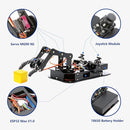 4 DOF ESP32 Robotic Arm Kit for Kids 8-12, Robotics Kit App Remote Control Robot Toys Compatible with Arduino, STEM Educational DIY Robot Arm Kit Gift for Teenagers & Adults by TinyTreasures Baby Boutique
