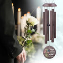 36inch Personalized Wind Chimes, Memorial Wind Chimes for US Veteran, Wind Chime for Loss of Loved Dad/Mom, Sympathy Memorial Gifts, Thank You Veteran Solider, Outdoor Decor by CozyNest Decor
