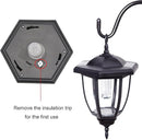 MAGGIFT 34 Inch Hanging Solar Lights, Decorative Garden Lanterns with 2 Shepherd Hooks, Solar Powered Coach Lights, Warm White LED Outdoor Lighting for Landscape, Yard, Pathway and Patio, 2 Pack by GreenHaven Gardens