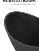LaDoVita Plant Pots with Drainage Holes, 12 Inch Large Planters for Indoor Plants, Plastic Flower Pots Outdoor, Set of 2 Pack, Frosted Black by GreenHaven Gardens