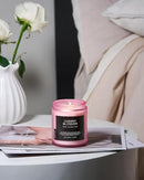 M&SENSE Cherry Blossom Scented Spring Candle, Best Smelling Stress Relief Aromatherapy Candle, 50 Hours 7.05oz Natural Soy Wax Romantic Candle Gifts for Women & Home Decor by CozyNest Decor