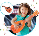 YOLOPARK 17" Kids Toy Guitar for Girls Boys, Mini Toddler Ukulele Guitar with 4 Strings Keep Tones Can Play for 3, 4, 5, 6, 7 Year Old Kids Musical Instruments Educational Toys for Beginner by TinyTreasures Baby Boutique