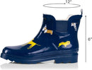NORTY - Womens Ankle Rain Boots - Ladies Waterproof Winter Spring Garden Boot runs ½ size large by GreenHaven Gardens