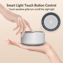 Nursery Lamp with Sound Machine, Mood Lighting, 7 Colors Night Light, 30 Soothing Sounds, White Noises for Baby, Adults. Timer, Plug in, Memory Function, Touch Control by TinyTreasures Baby Boutique