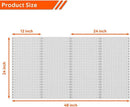 Ultrawall 4 Pcs Metal Pegboard Wall Panels, Peg Boards for Garage Tool Storage by GreenHaven Gardens