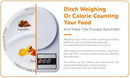 Bariatric Portion Control Plates for Weight Loss - Perfect for Bariatric Surgery Patients, Portion Control Containers for Easy Weight Management and Healthy Eating Habits - 2 Pack by CozyNest Decor