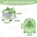 Baby Bath Seat for Babies 6 Months & up, Non-Slip Toddler Bath Seats for Babies Sitting Up, Safe Infant & Newborn Bathtub Chair with 4 Suction Cups & Soft Cushion for Shower,Gray by TinyTreasures Baby Boutique