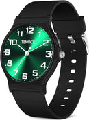 Kids Analog Watch Boys Girls, 30M Waterproof, Sports Watch for Boys, Easy to Read Children's Thin Dial Wrist Watches with Soft Band, for Ages 5-15 Kids Great Birthday Gifts Christmas Day by TinyTreasures Baby Boutique