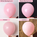 RUBFAC Pink Balloons 129pcs Light Pastel Pink Balloon Different Sizes 18 12 10 5 Inch for Garland Arch Birthday Party Baby Shower Gender Reveal Wedding Anniversary Easter Decoration by TinyTreasures Baby Boutique