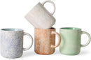 17 OZ Coffee Mugs Set of 4, Ceramic Modern Coffee Mugs Set with handle for Tea/Latte/Milk/Cocoa. by CozyNest Decor