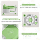 Baby Bath Seat for Babies 6 Months & up, Non-Slip Toddler Bath Seats for Babies Sitting Up, Safe Infant & Newborn Bathtub Chair with 4 Suction Cups & Soft Cushion for Shower,Gray by TinyTreasures Baby Boutique