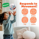 Move2Play, Hilariously Interactive Toy with Music & Sound Effects | Birthday Gift for Boy & Girl | Ball for Toddler & Baby | 6, 12, 18+ Months | 1, 2, 3+ Year Old by TinyTreasures Baby Boutique