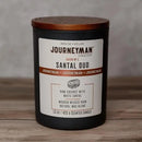 Journeyman Collection Candle, 15oz, Wooden Wick, Santal Oud, Large Painted Jar by CozyNest Decor