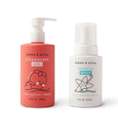 Dabble & Dollop Strawberry + Vanilla Body Wash & Shampoo – 3-in-1 Natural Bubble Bath for Kids, Made in USA, No Parabens or Sulfates, Vegan, Gluten-Free, Tear-Free (2-Pack) by TinyTreasures Baby Boutique