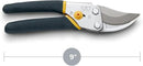 Woodland Tools Co. Bypass Pruning Shears for Gardening – 5/8" Cut Capacity, High Carbon Steel Blade with Non-Stick Coating, Soft Grip, Steel Handle, Hand Pruner for Plants, Flowers, and Shrubs by GreenHaven Gardens