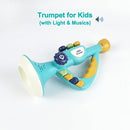 Generic Toddler Musical Instruments Toy, Trumpet, Harmonica, Recorder Flute for Kids Baby, Musical Toys Set for Children, Gifts for Boys Girls Ages 2 3 4 5, Blue by TinyTreasures Baby Boutique