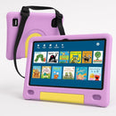10.1 Inch Kids Tablet with Shockproof Case | Android 14, 64GB+8GB RAM, 12H Battery | Parental Control, Google Kids Space & Preloaded Educational Apps | WiFi 6, HD Display, Ages 3-12 by TinyTreasures Baby Boutique