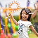 Giant Bubble Wand Set for Kids and Adults with Concentrated Refill, Fun Outdoor and Indoor Activity for Girls, Boys, Toddlers and Children to Enjoy by TinyTreasures Baby Boutique