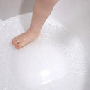 Toddler Bath Tub | Larger Bath for Bigger Kids at Bathtime | Includes Warm and Soft Foam backrest | Grippy Anti-Slip Surface | Includes Easy Drain Bath Plug | Taupe Beige by TinyTreasures Baby Boutique