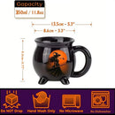 Custom Witch Cauldron Mug, Witch Themed Halloween Coffee Mug, Personalized Witches Brew Halloween Coffee Mug For Women, Besties, Family, Witches Cauldron (2 Pcs) by TinyTreasures Baby Boutique