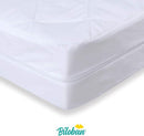 Zippered Crib Mattress Protector - Waterproof Crib Mattress Encasement, Breathable and Absorbent, 6 Sides Fully Encased Cover by TinyTreasures Baby Boutique