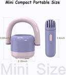 EWA Portable Mini Metal Karaoke Machine, Bluetooth Karaoke Speaker with 2 Wireless Microphones, Ideal Gifts for Girls Boys Family Home Party Birthday Christmas Toys Gifts-(Purple) by TinyTreasures Baby Boutique