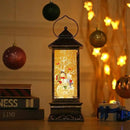 House & Garden Decoration,Christmas Lantern with 8 Pieces of Music,Sparkling Crystal Keep Circling Around The Snowman Families Music Box as a (Snowman Families) by CozyNest Decor
