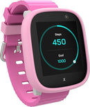 XPLORA X6 Play - Watch Phone for Children (4G) - Calls, Messages, Kids School Mode, SOS Function, GPS Location, Camera and Pedometer – (Subscription Required) (Pink) by TinyTreasures Baby Boutique