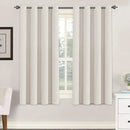 H.VERSAILTEX Room Darkening Curtains for Living Room Light Reducing Thermal Insulated Window Treatment Panels/Drapes Grommet Top 2 Panels (Ivory - 52 x 63 Inches) by CozyNest Decor