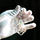 12pcs Maple Leaf Crystal Chandelier Prism Pendant Parts, 63mm Hanging Crystals Beads for Chandelier Wedding Decoration Clear by GreenHaven Gardens