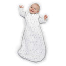 Amazing Baby Cotton Muslin Sleeping Sack, For Baby Boy or Girl, Wearable Blanket with 2-way Zipper, Trees, Sterling, Small (0-6 Month) by TinyTreasures Baby Boutique