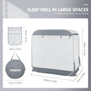Porayhut Portable Baby Crib Net Safety Mesh Tent,Pop up Infant Mosquito Net, See Through Canopy Netting Cover for Baby&Toddler to Keep Baby from Climbing Out. by TinyTreasures Baby Boutique