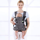 Baby Carriers Newborn to Toddler,Baby Carrier Wrap,Cozy Baby Holder Carrier Lightweight,Adjustable Baby Sling Support Carriers for Infant 7-45lbs Girl and Boy -All Positions,Shower Gift -Grey by TinyTreasures Baby Boutique