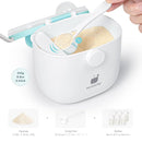 Termichy Baby Formula Dispenser, Portable Milk Powder Dispenser Container with Carry Handle and Scoop for Travel Outdoor Activities with Baby Infant, 8.8OZ, 0.55LB, 250g, 500ml (Baby Blue) by TinyTreasures Baby Boutique