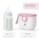 Termichy Baby Formula Dispenser, Portable Milk Powder Dispenser Container with Carry Handle and Scoop for Travel Outdoor Activities with Baby Infant, 8.8OZ, 0.55LB, 250g,500ml (Baby Pink) by TinyTreasures Baby Boutique