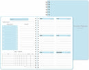 Undated Weekly Planner, Weekly To Do List Notebook with Goal & Habit Tracker Organizer, A5 5.7" x 8.0" Weekly Planner Notebook with Spiral Binding for Men or Women by TinyTreasures Baby Boutique