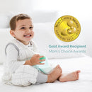 Tealbee Dreamsuit: Toddler Sleep Sack with Feet 12-18 months, 18-24 months - 1.2 TOG All Season Baby Wearable Blanket for Walkers - Rayon made from Bamboo, Organic Cotton Sleep Bag (12m-2T) - Alphabet by TinyTreasures Baby Boutique