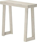 Plank+Beam Solid Wood Console Table, 36 Inch, Sofa Table, Narrow Entryway Table for Hallway, Behind The Couch, Living Room, Foyer, Easy Assembly, Coastal White by CozyNest Decor