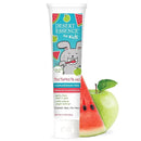 Desert Essence, Green Apple Watermelon Toothpaste Kids Gel, 4.7 oz. - Safe to Swallow, Fluoride Free, SLS Free, Gluten-Free, Vegan, Plant Powered Formula, Great Tasting, Removes Plaque and Buildup by CozyNest Decor