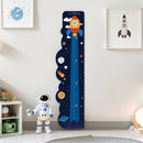 Personalized Name Growth Chart for Wall, Rocket Wood Height Chart for Kids, Height Measurement for Wall, Boy Girls Height Wall Chart Growth Measuring Ruler, Toddler Playroom Decor by CozyNest Decor