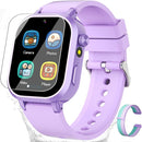 Waterproof Smart Watch for Kids Girls Ages 5-12 with 39 Games, HD Camera, Video, Music, Habit Tracking, Alarm, Pedometer, Kids Smart Watch Chrismars Birthday Gift for Girls Age 5 6 7 8(Purple) by TinyTreasures Baby Boutique