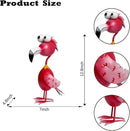 Kircust Flamingo Decor Yard Decorations Outdoor Garden Statue Outside Metal Bird Courtyard Art Pink Flamingos for Patio Backyard Porch Decoration by CozyNest Decor