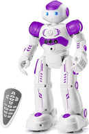 KingsDragon RC Robot Toys for Kids, Gesture & Sensing Programmable Remote Control Smart Robot for Age 3 4 5 6 7 8 Year Old Boys Girls Birthday Gift Present,Purple by TinyTreasures Baby Boutique